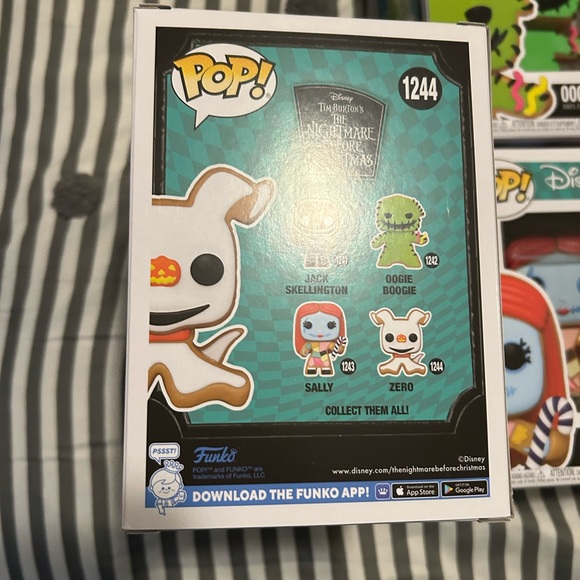 The nightmare before Christmas gingerbread Funko pops, set of 4 funko pops - Picture 4 of 9